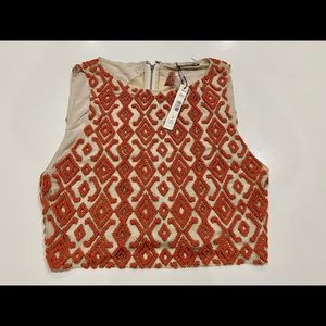 Alice + Olivia beaded top